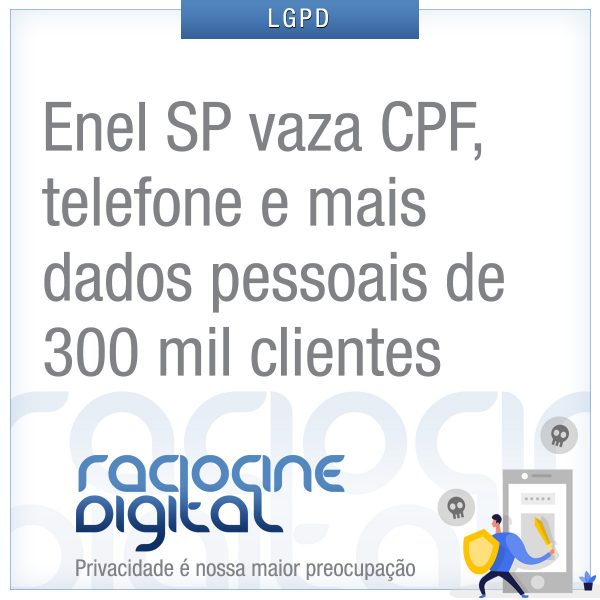 Vazamento de dados enel sp