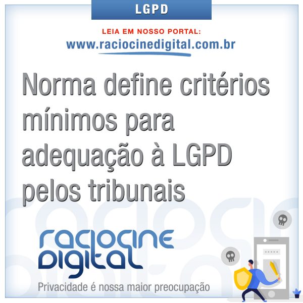 Adequacao lgpd pelos tribunais