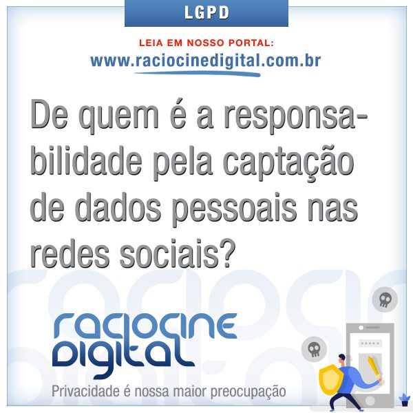Captacao de dados pessoais nas redes sociais