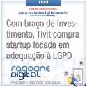 Investimento em startup focada em LGPD