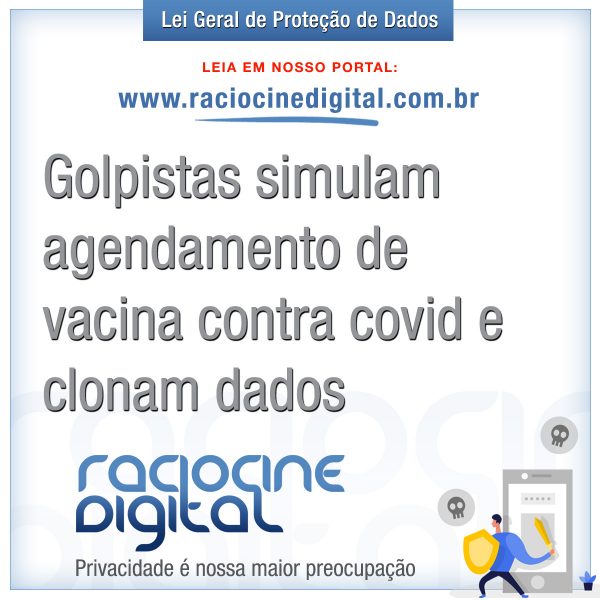 Golpistas roubas dados pessoais