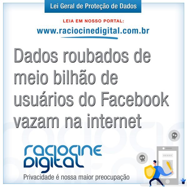 Dados roubados do facebook