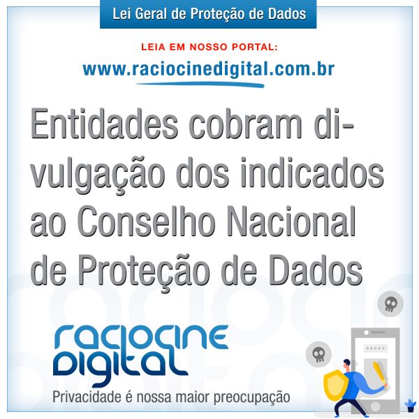 Indicados ao conselho da anpd