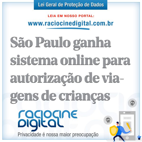 Sistema online para autorizar viagens de criancas